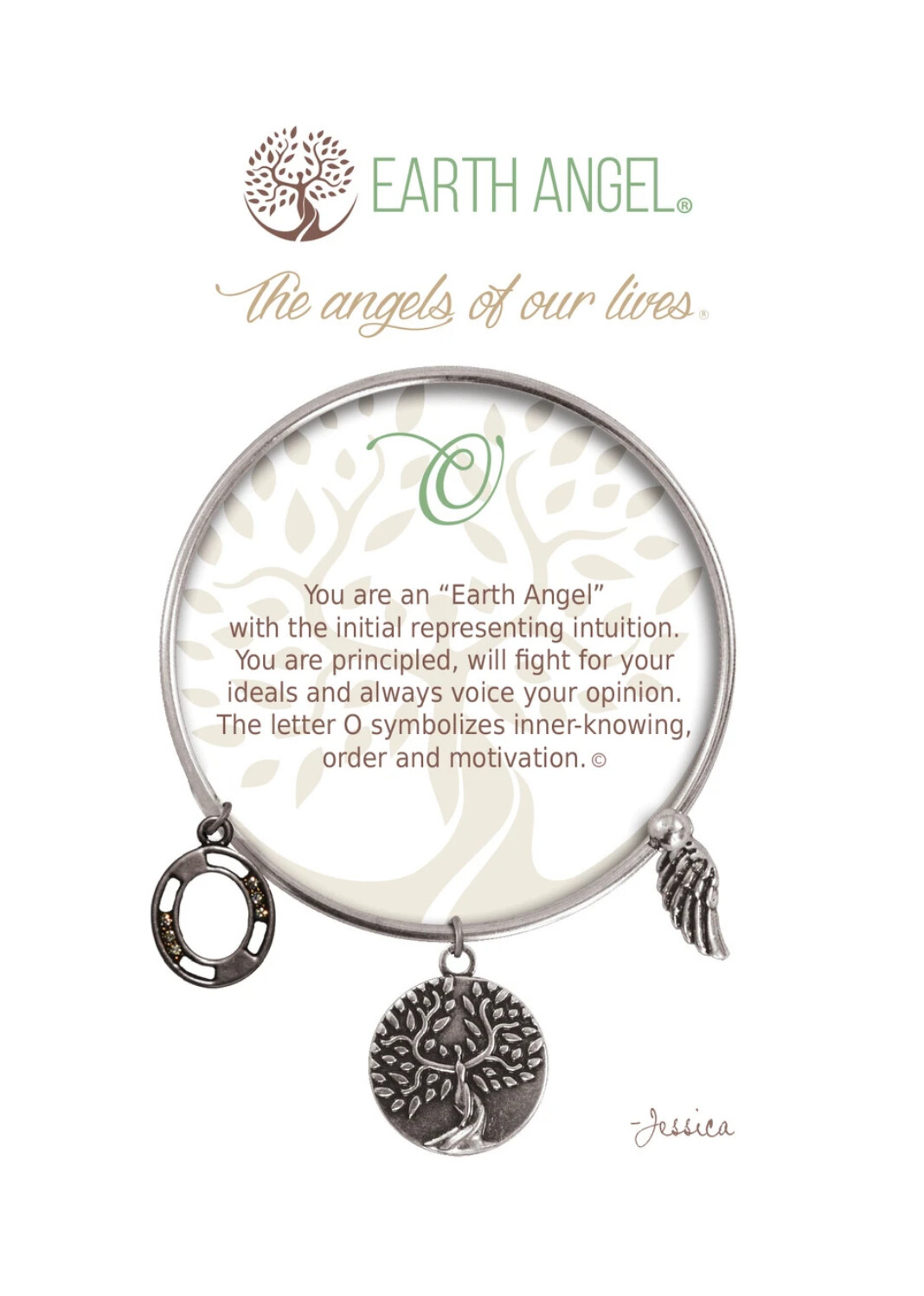 O Bracelet, Color: SILVER