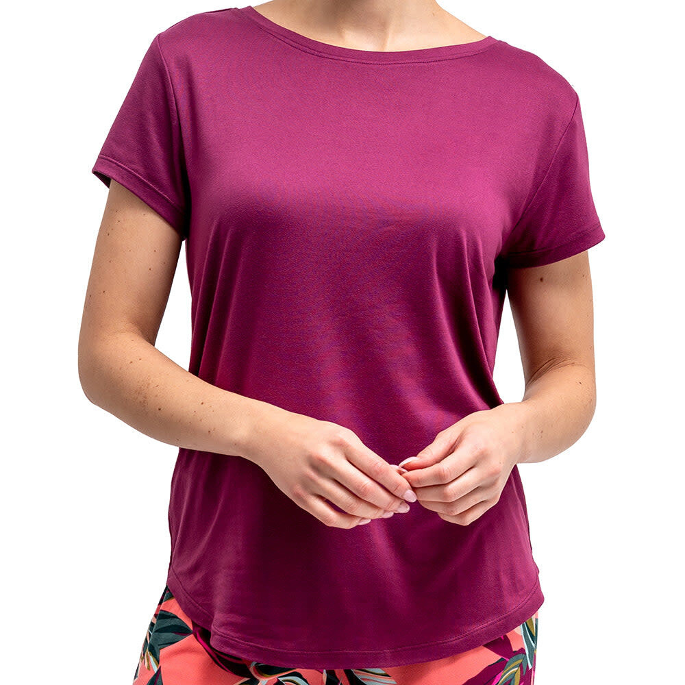 Dream Tee Plum, Size: Small