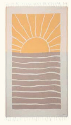 Earth Turkish Beach Towel