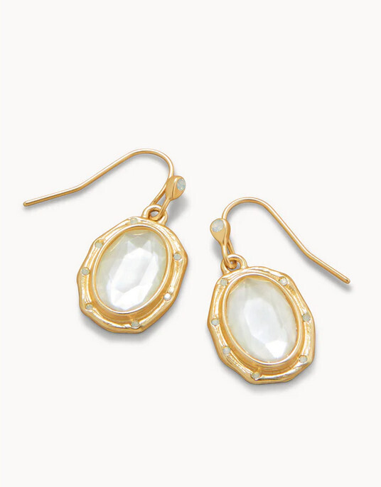 Spartina Sand Bar Drop Earrings Mother-of-Pearl