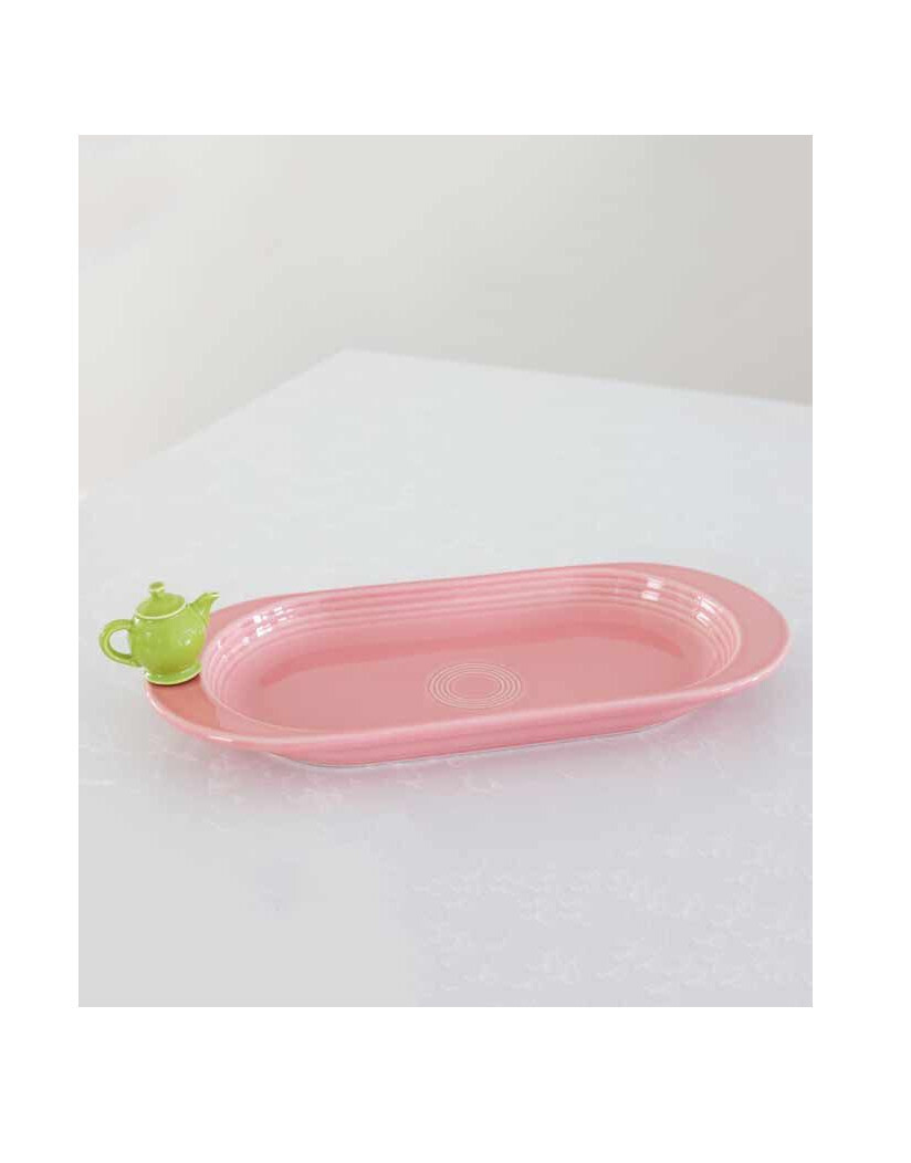 Fiesta Bread Tray with Teapot