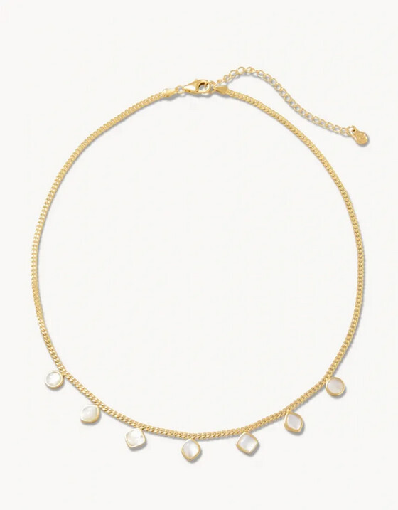 Spartina Maera Necklace 16&quot; Mother-of-Pearl