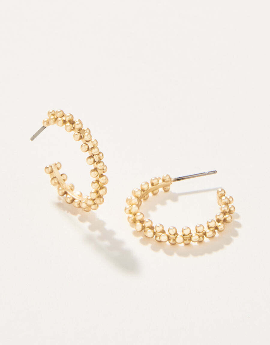 Telfair Hoop Earrings |Medium