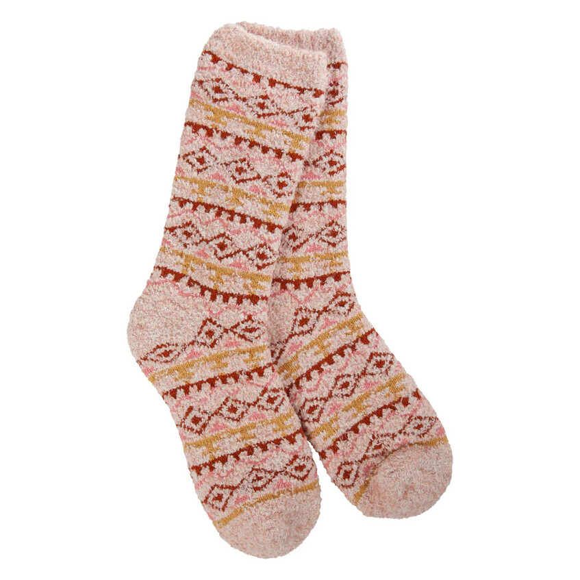 World Softest Socks Cozy Winter Crew Brandy