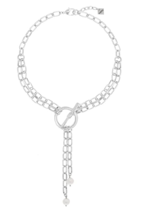 Carb Necklace Silver Plated