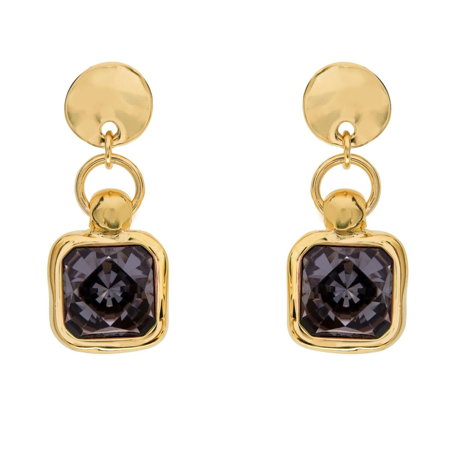 Isabella Earrings Silver Night