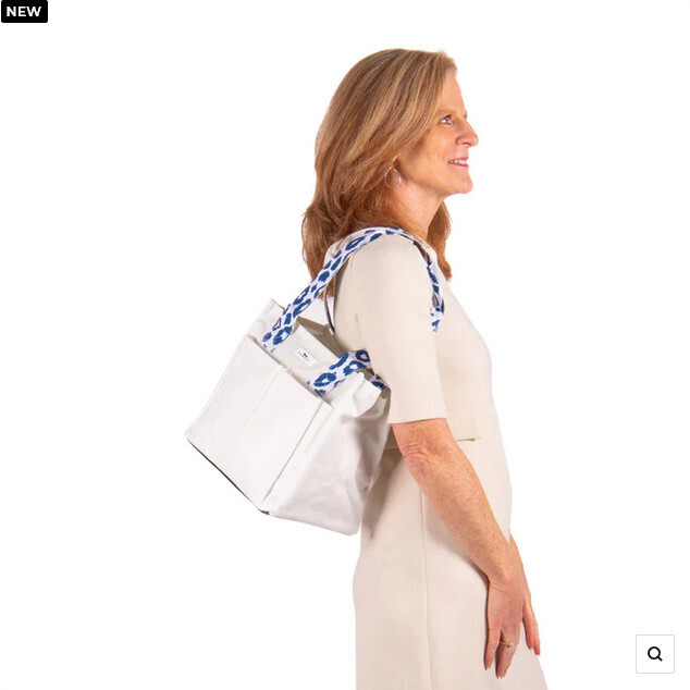 Canvas Cameron Pocket Tote Pawdon Me