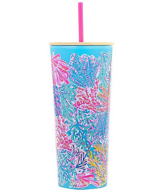 Tumbler w/Straw Splashdance