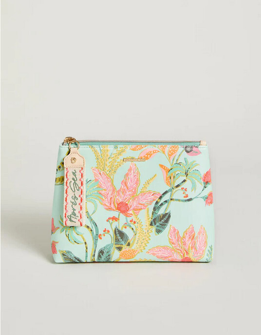 Apres Sea Bag Queenie Tropical Floral Sea Foam