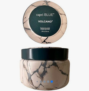Volcano Modern Marble Travel Tin 8.5 oz