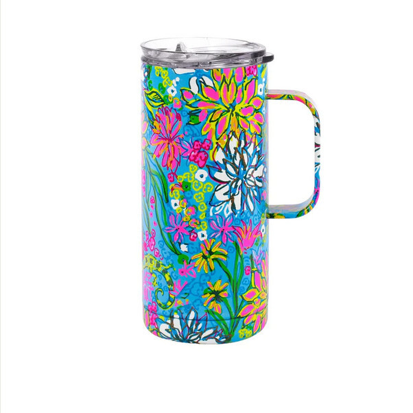 Stainless Steel Travel Mug Walking On Sunshine