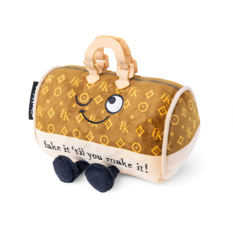 Plush Handbag- Fake It &#39;til You Make It
