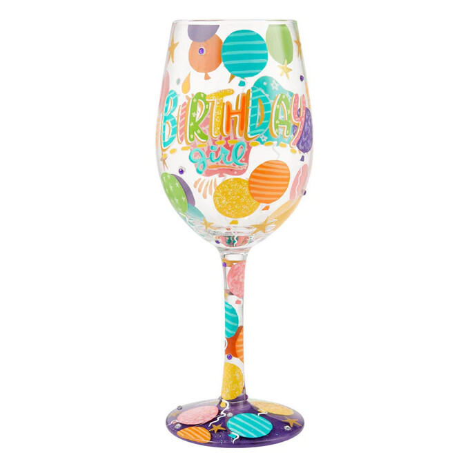 Lolita Wine Glass Birthday Girl