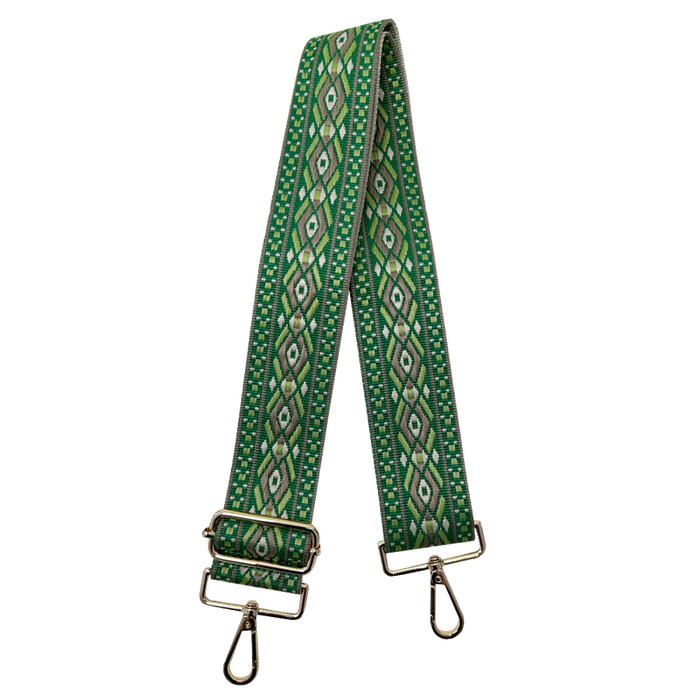 Ah dnorned Strap Double Diamond Green