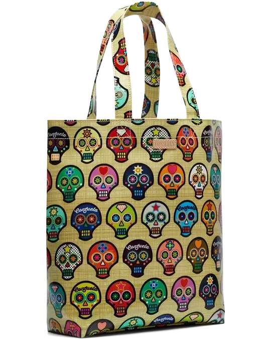 Grab n Go Basic Tote Sugar Skulls
