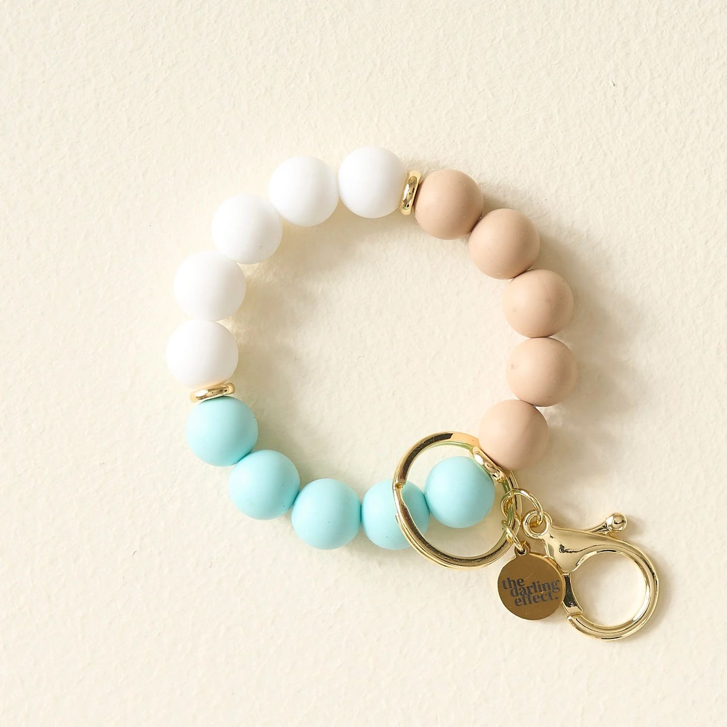 Hands Free Keychain Wristlet Sand &amp; Sea