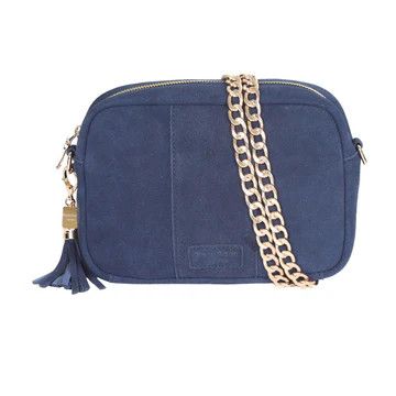 City Suede Bag Navy