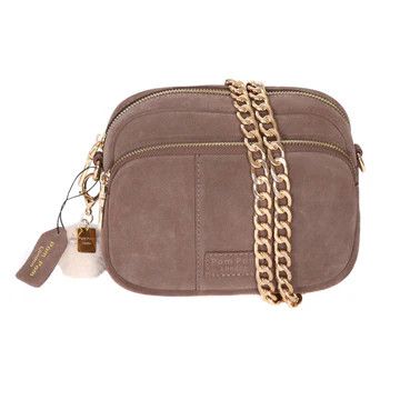 Mayfair Suede Bag Mocha