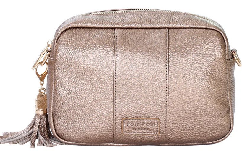 City Bag Metallic Bronze