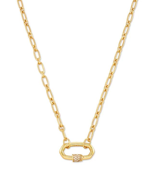 Bristol Link Necklace 18k Gold Vermeil