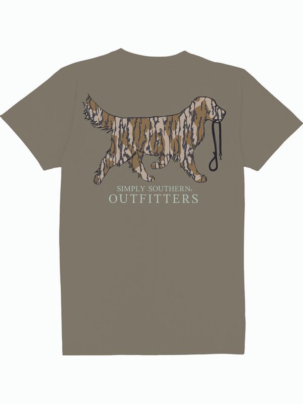 Men&#39;s Tree Camo Dog SS T-Shirt 