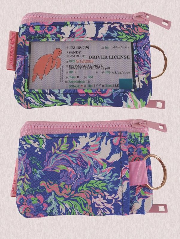 ID Wallet Water Flower