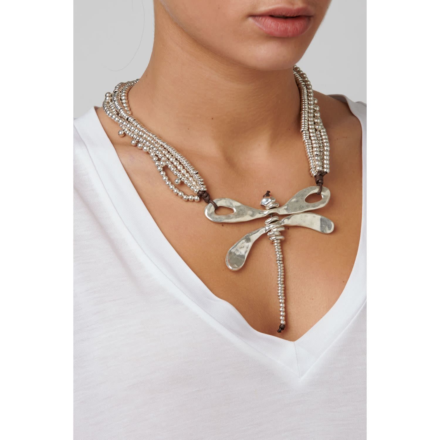Dancing &#39;Til Dawn Dragonfly Necklace