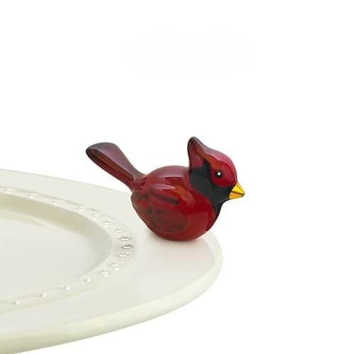 Mini Cardinal Winter Songbird