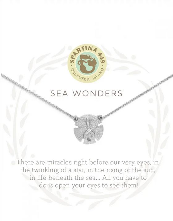 Sea La Vie Necklace Sea Wonders/Sand Dollar SIL
