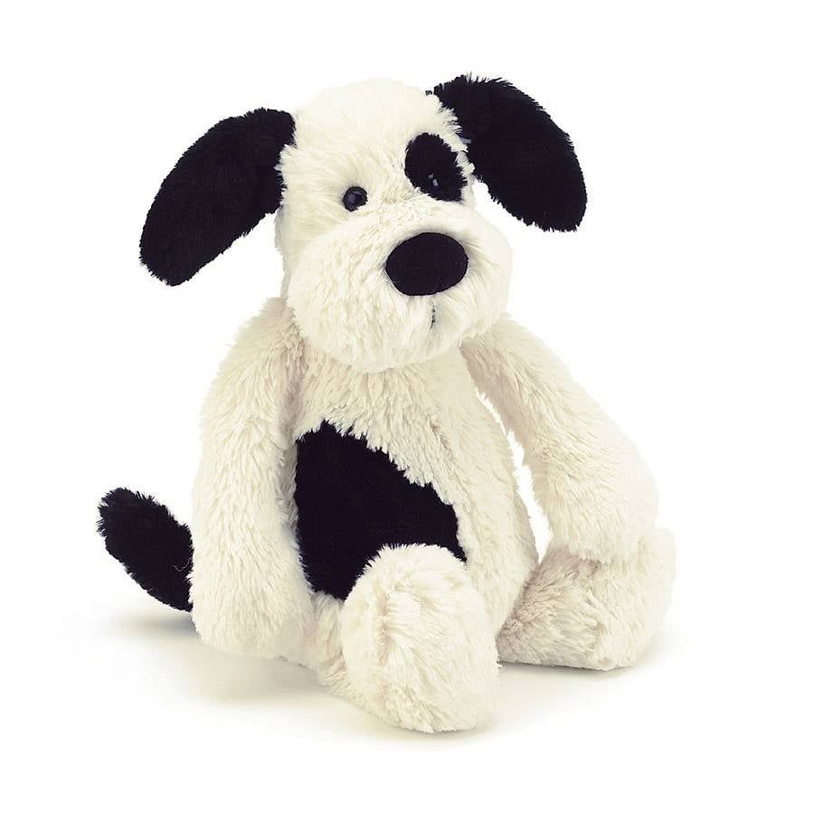 Bashful Black &amp; Cream Puppy Medium