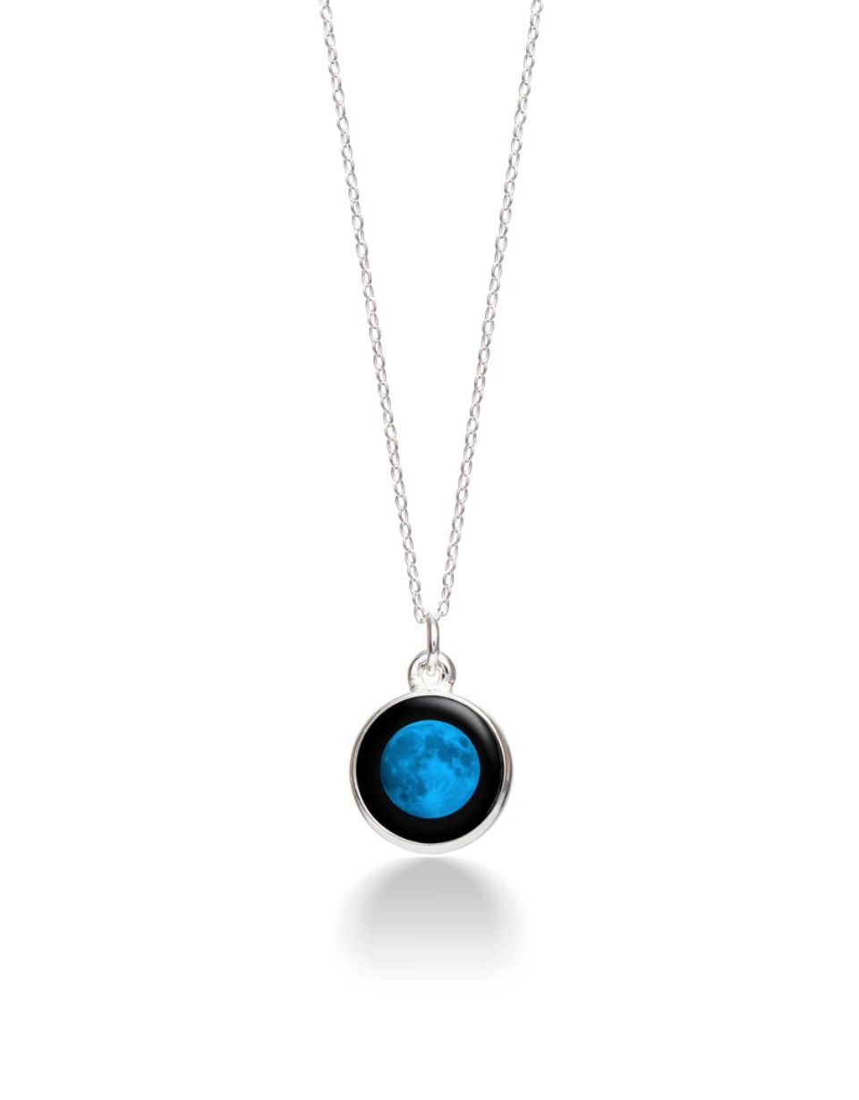 Moon Phase Necklace New Moon-NL