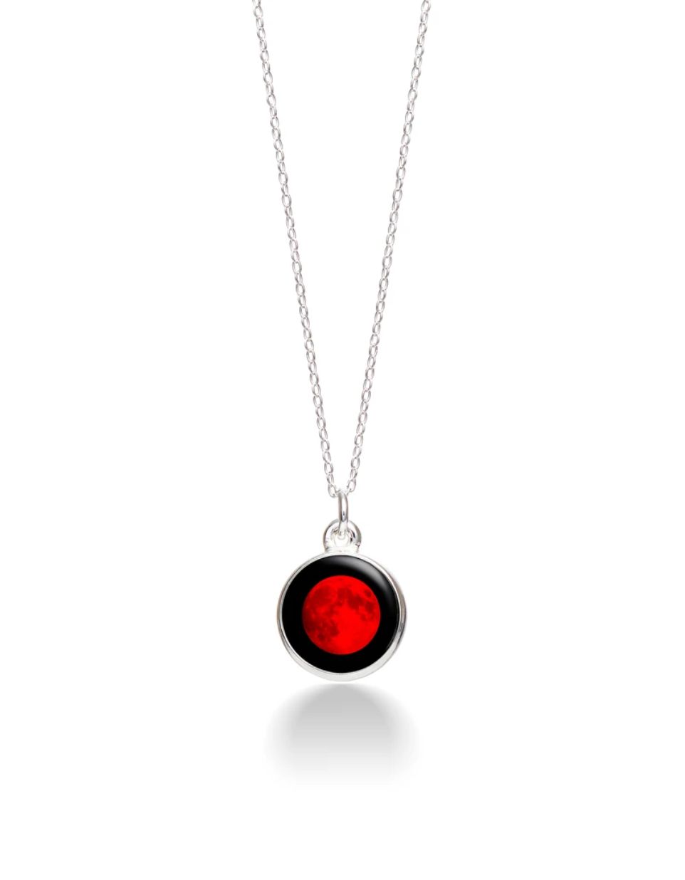 Moon Phase Necklace Lunar Eclipse-LE
