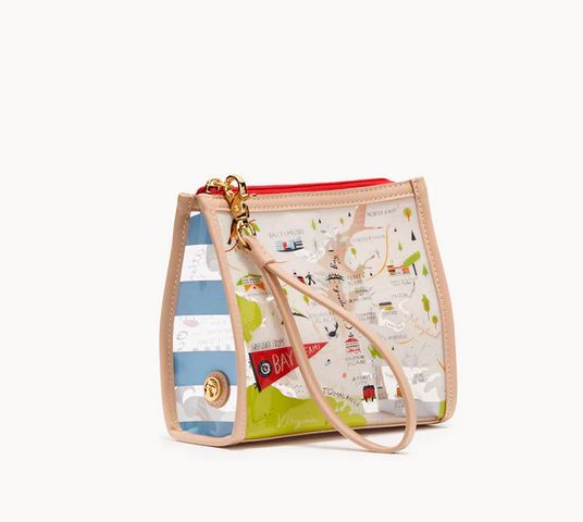Bay Dreams Clear Beach Wristlet