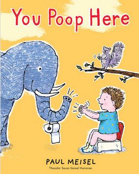 You Poop Here Book