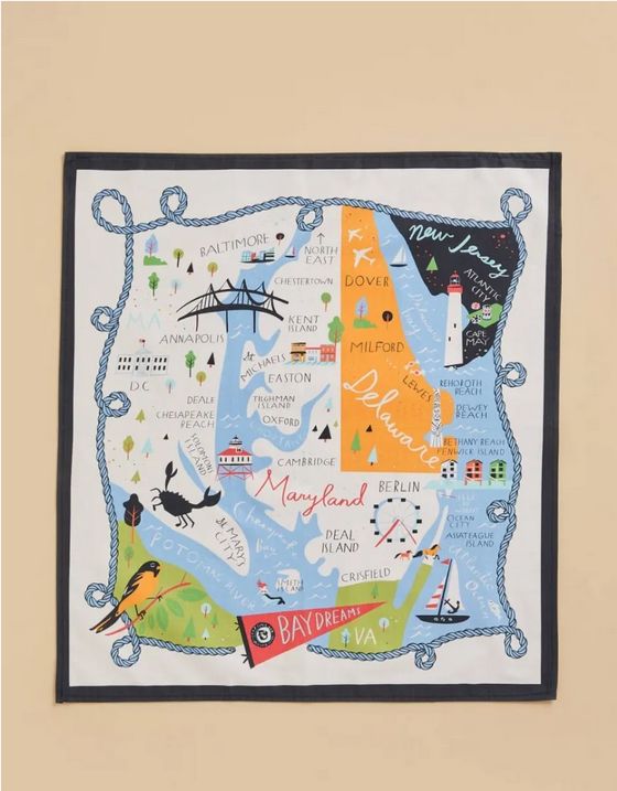 Bay Dreams Dish Towel