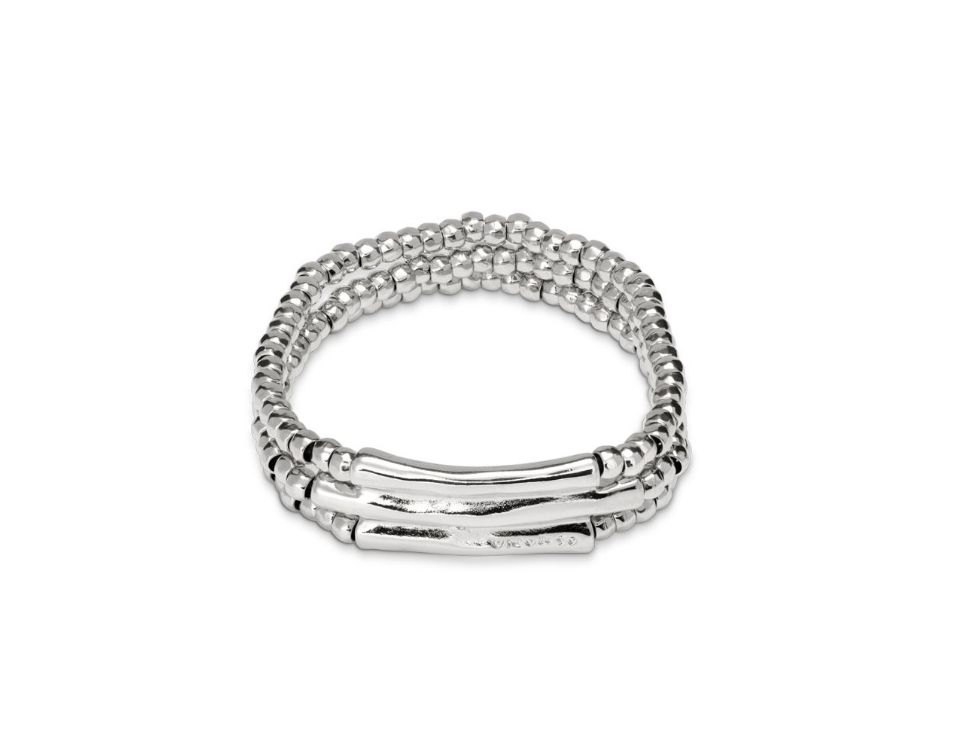 Heavy Metal Bracelet Silver