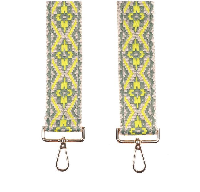 Pom Pom Strap Lime Tapestry