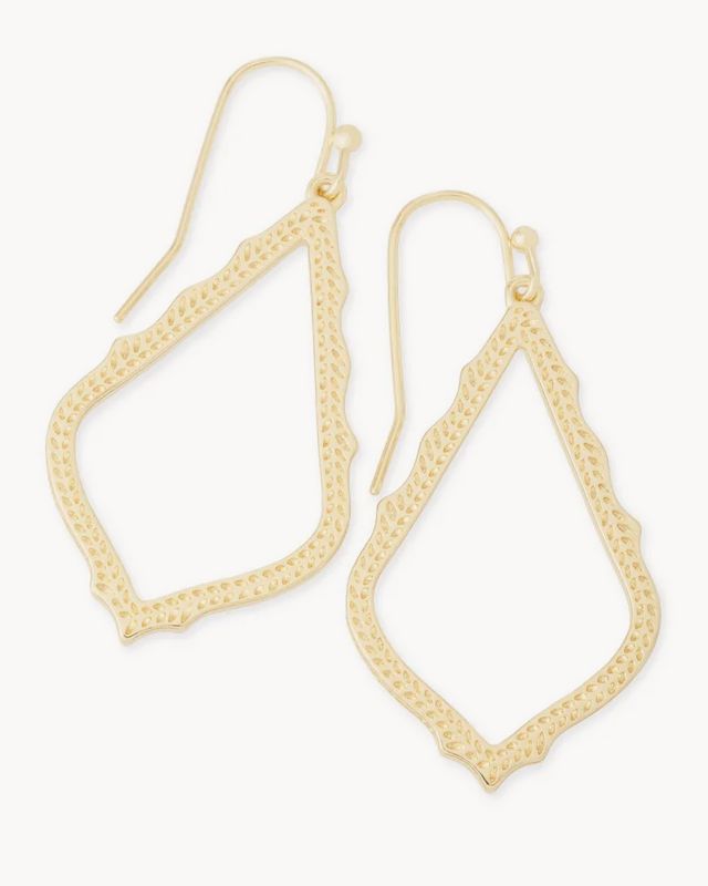 Sophia Earrings Gold Metal