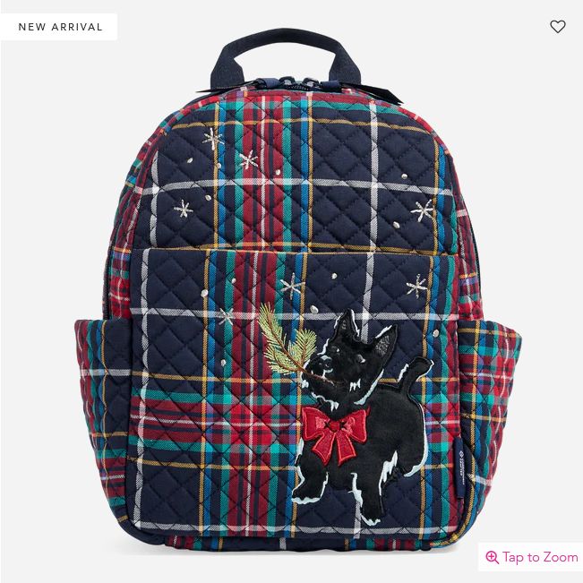 Small Backpack : Scottie Dog