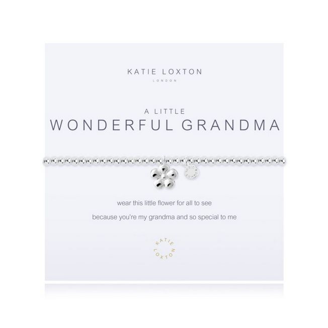 A Little Wonderful Grandma Bracelet Silver