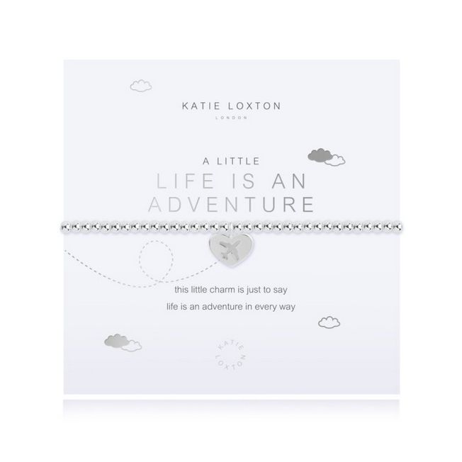 A Little Life Is An Adventure Bracelet