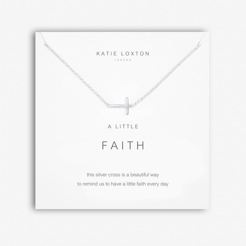 A Little Faith Necklace Silver
