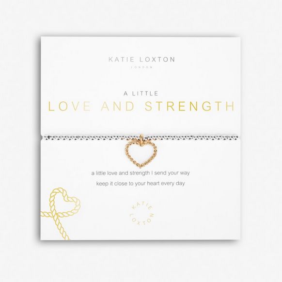 A Little Love and Strength Bracelet Silver