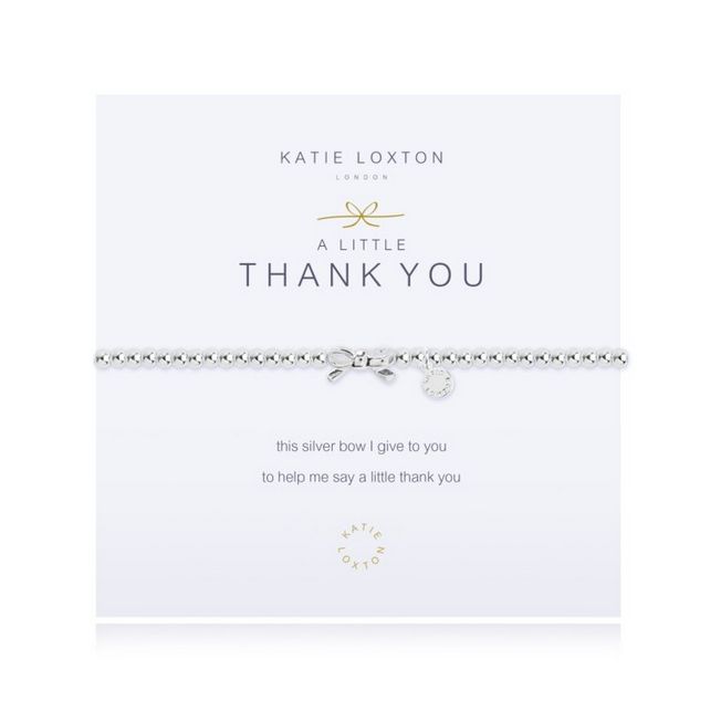A Little Thank You Bracelet Silver