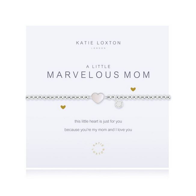 A Little Marvelous Mom Silver Bracelet