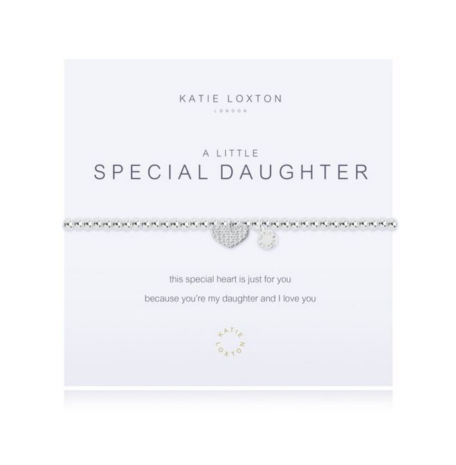 A Little Special Daughter Bracelet Silver