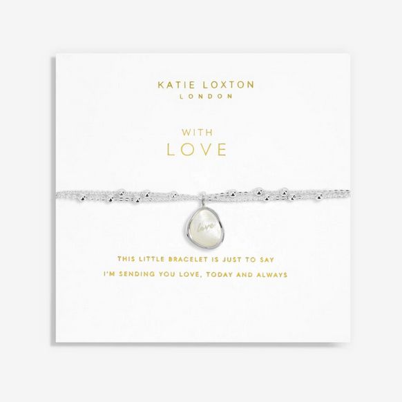 With Love Silver Double Strand