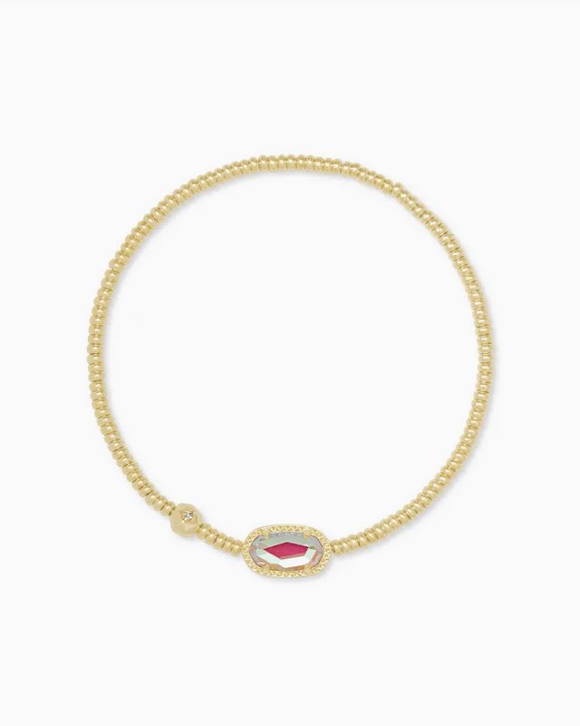 Grayson Stretch Bracelet Dichrotic Glass Gold