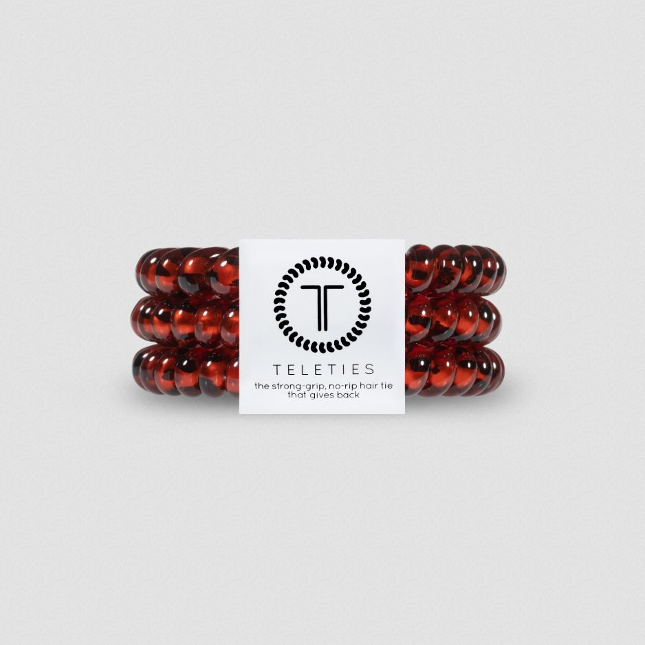 3 Pack Hair Ties Small Tortoise