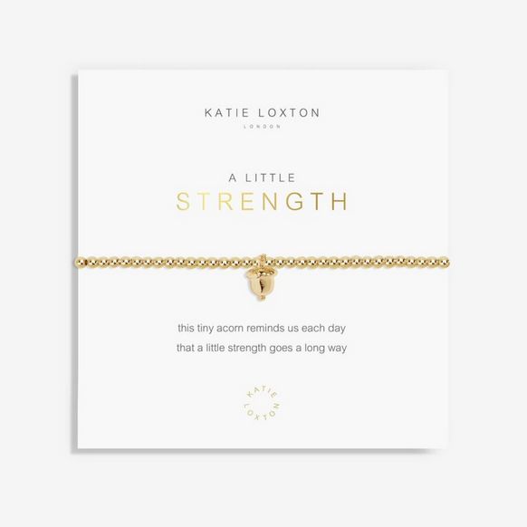 A Little Strength Gold Bracelet